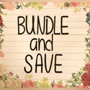 Bundle and I will make you a private offer! Save on shipping!